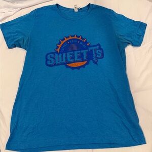 Bella Canvas Blue Graphic Tee - Sweets